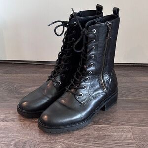 Naturalizer 27 Edit Lace Up Boot - worn once
